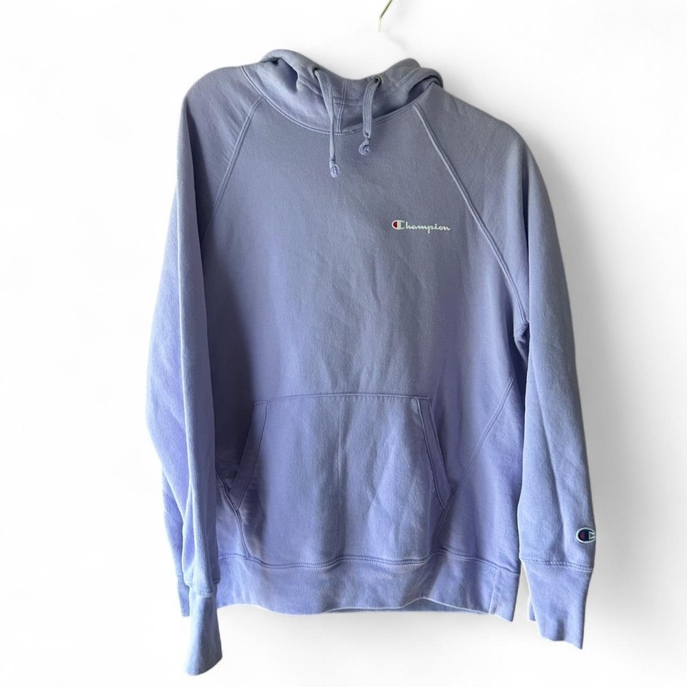 Woman's large purple champion‎ hoodie EUC